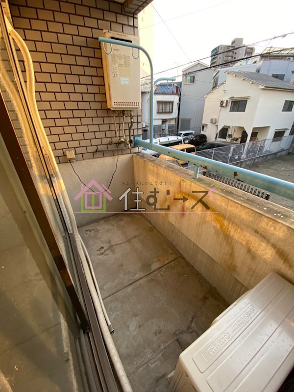 サンハイツ林寺 ベランダ