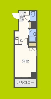 セレッソコート西心斎橋 間取り