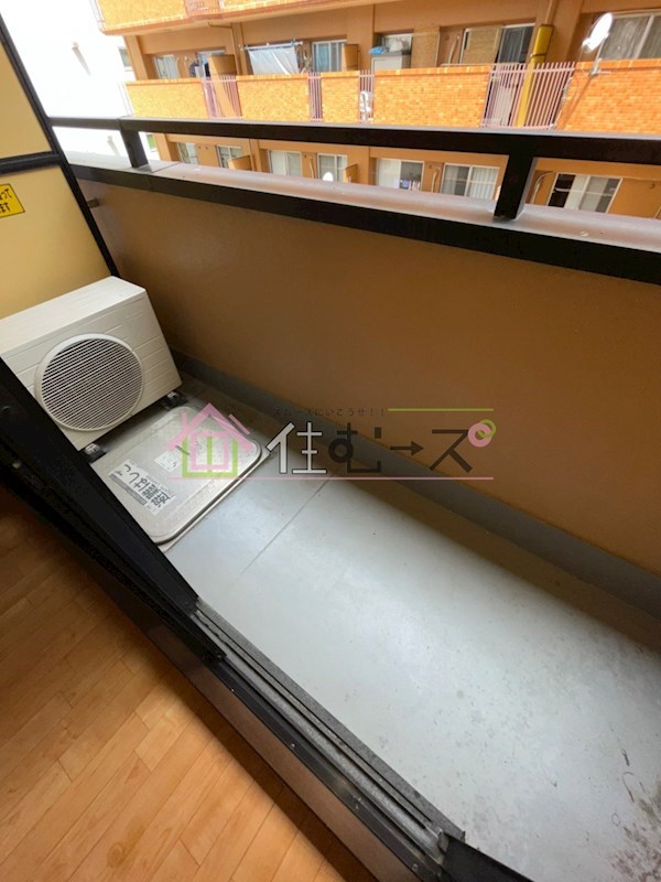インターナショナル玉造 ベランダ