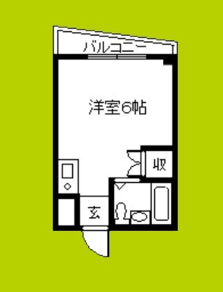 白菊ハイツ豊新 間取り