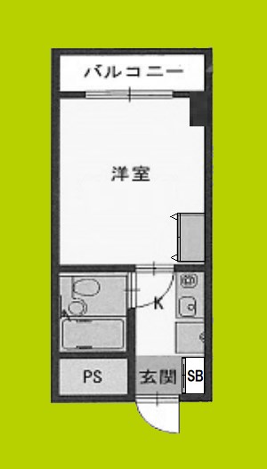 ミフネセントラルベア東三国2号館 間取り