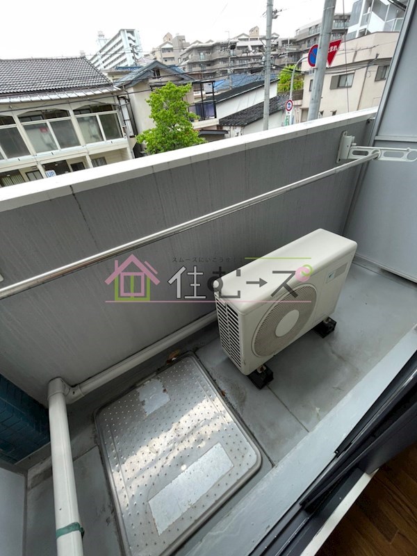 ミフネセントラルベア東三国2号館 ベランダ