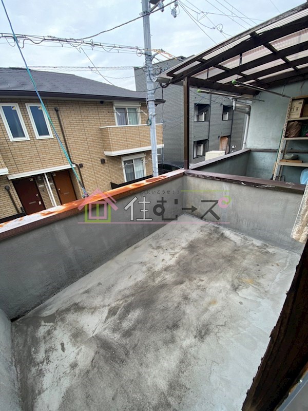 北島貸家 ベランダ