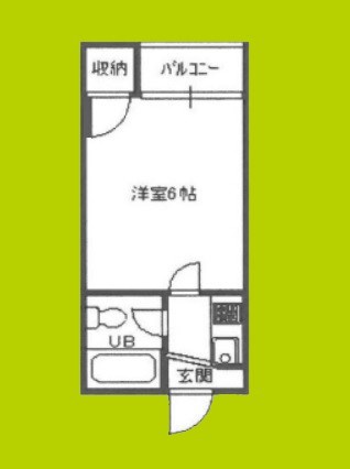 コーポ南加賀屋 間取り