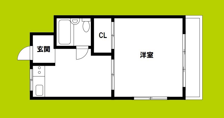 ハイツメルローズ 間取り