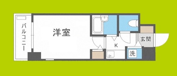 アスヴェル天満橋 間取り