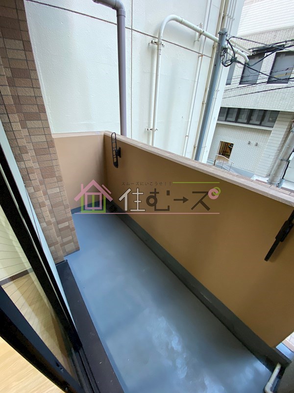 アスヴェル天満橋 ベランダ