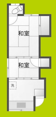 深江南アパート 間取り