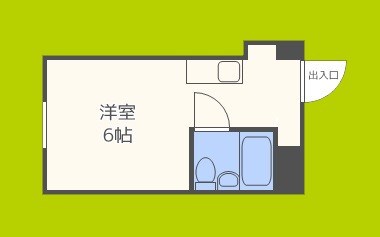 堀江グリーンハイツ 間取り