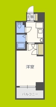 エスリード難波駅前 間取り