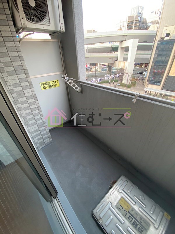エスリード難波駅前 ベランダ