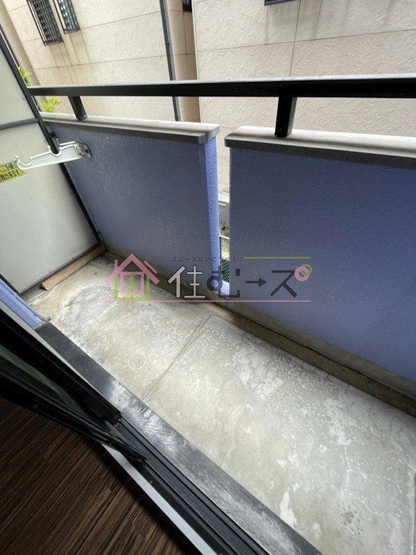 メゾンドールバンブーグラス ベランダ