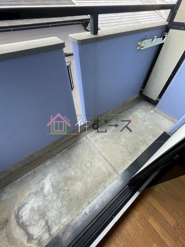 メゾンドールバンブーグラス ベランダ