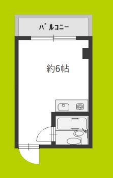 玉出西1024マンション 間取り