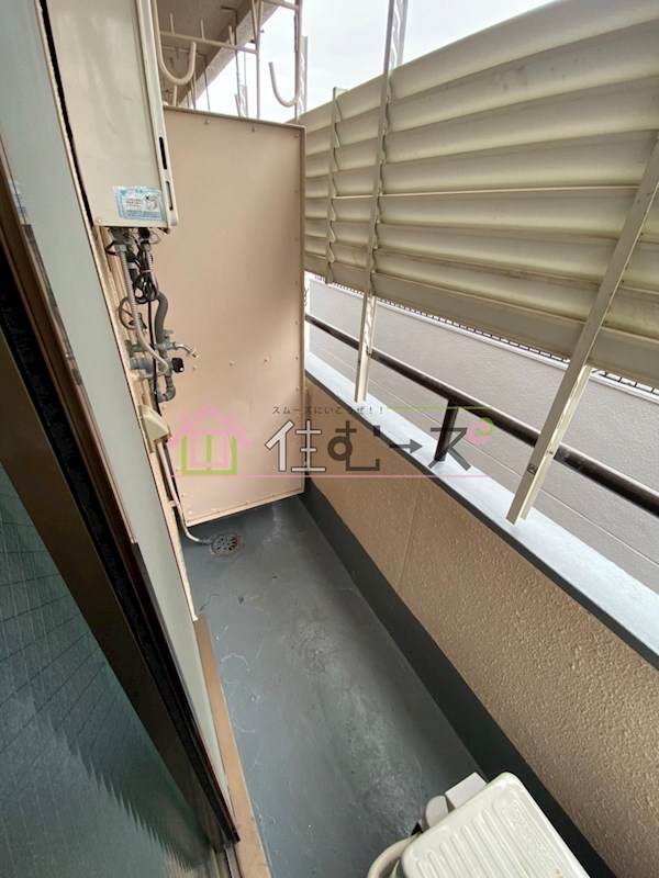 玉出西1024マンション ベランダ
