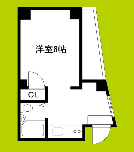 ロイヤル玉出 間取り