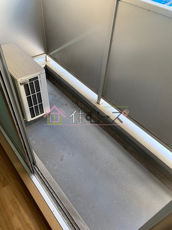 ライズ芦原橋 ベランダ