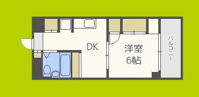 メゾンハーミティジ 間取り