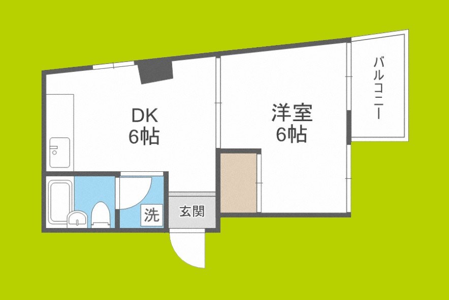 メゾンユタカファイブ 間取り