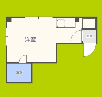 大宝　谷六ロイヤルハイツ 間取り