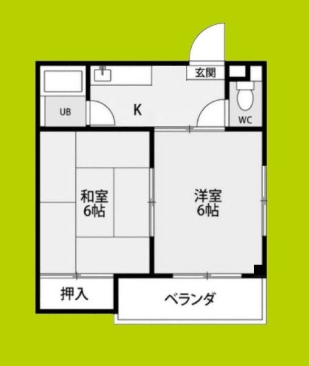 ベルコネクト北田辺 間取り