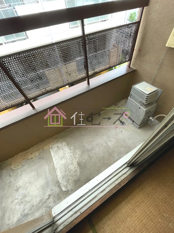 嶋川マンション ベランダ