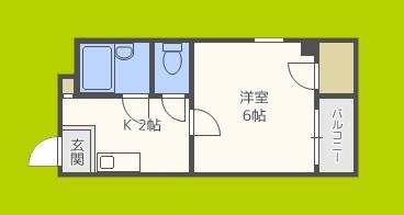 リバティ旭 間取り