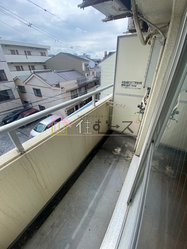 サンビル勝山北 ベランダ