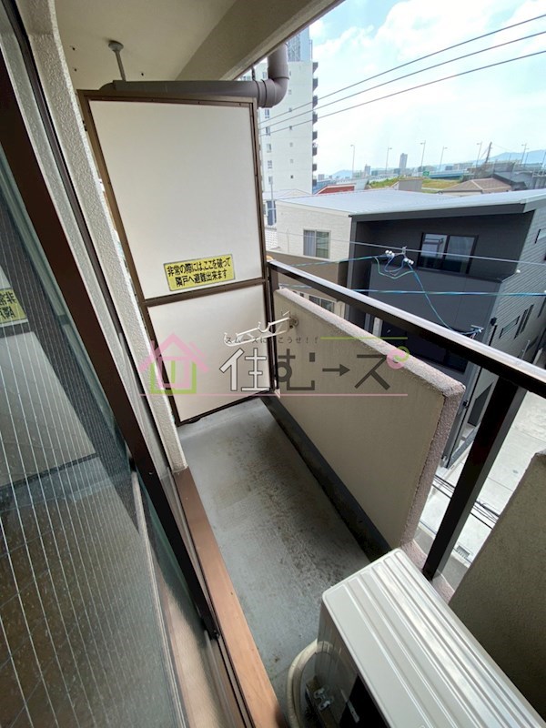 サンピアふじ ベランダ