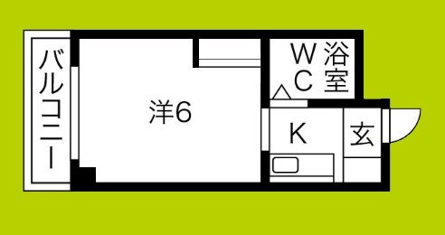 メゾンガロパンⅠ 間取り図