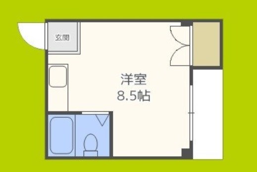 オロヒルズ弁天町 間取り