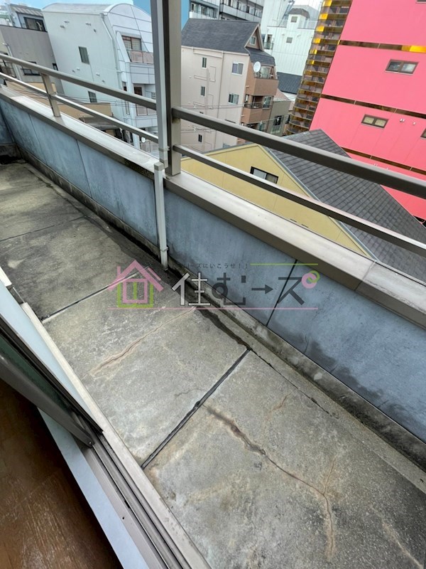 ソレイユ朝潮 ベランダ