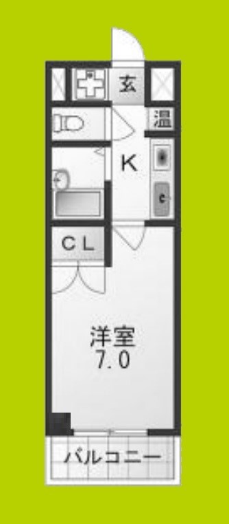 コスモコート大南 間取り