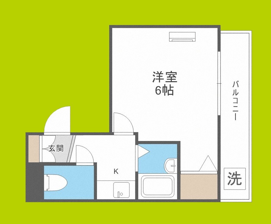 ラフォーレ京橋 間取り