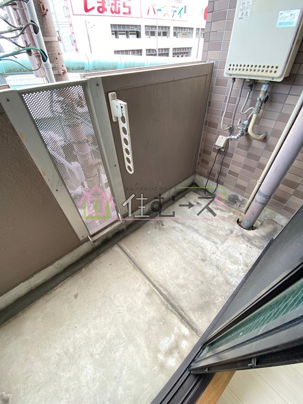 グローハイツ松崎町 ベランダ