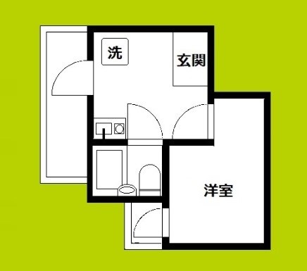 アメニティー新高二番館 間取り