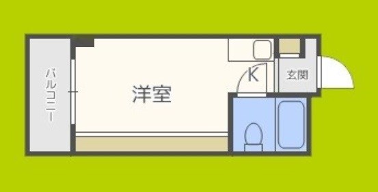 大国町池田マンション 間取り