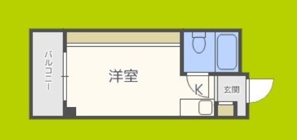 大国町池田マンション 間取り