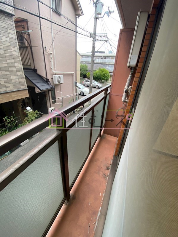 サンライト上新庄 ベランダ