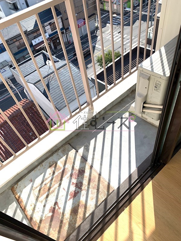 ハイツ南の風 ベランダ