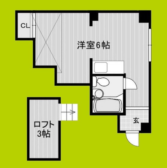 シェイーネ新高  間取り
