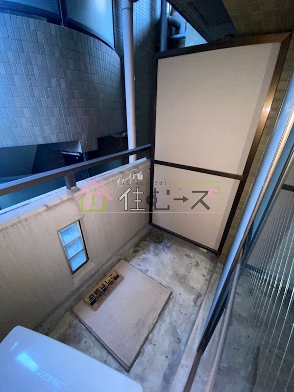 朝日プラザ岸里パサージュ ベランダ