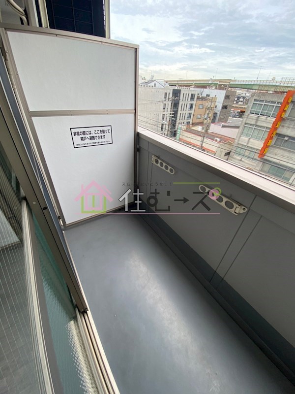 ハルあみだいけ ベランダ