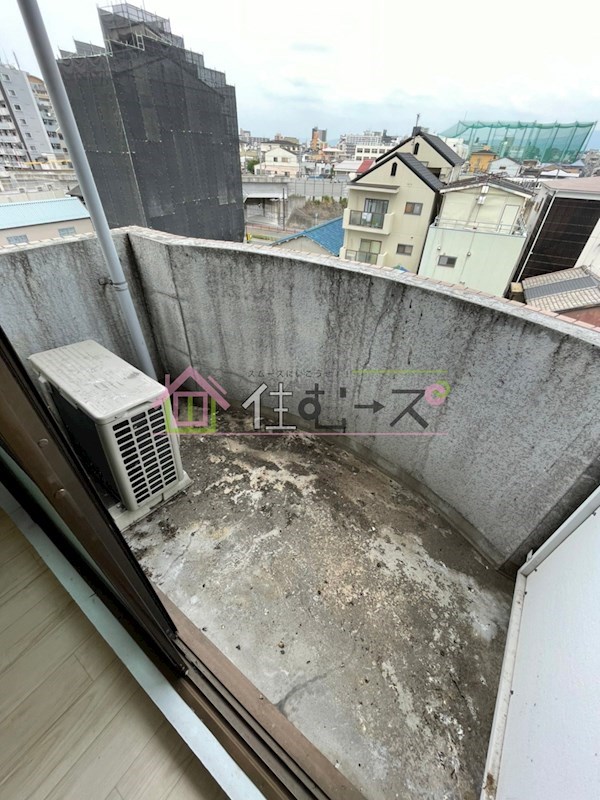 スカイ都島 ベランダ