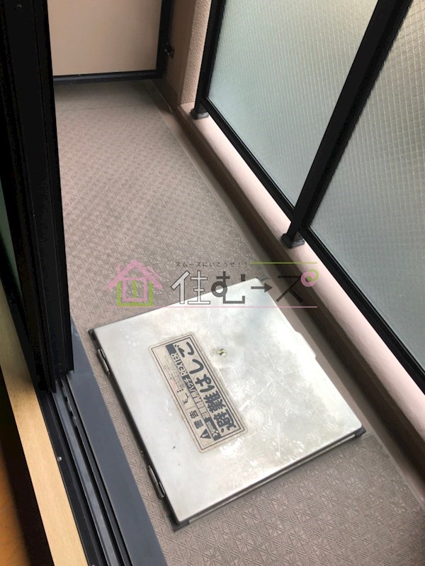 ラナップスクエア南森町 ベランダ