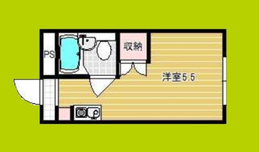 パシフィック新今宮 間取り