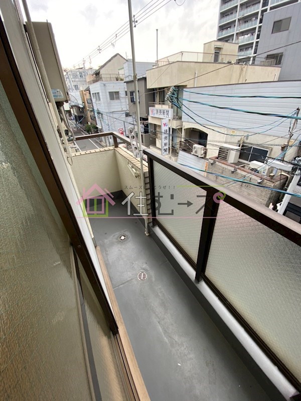 ハイムヤマウチ ベランダ