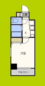 エスリード梅田西第2  間取り