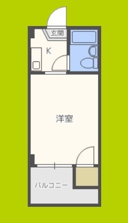 ローズリーフ平野 間取り図