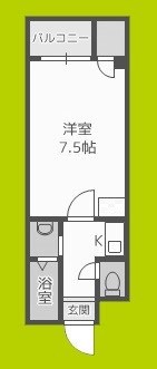 SKグリーンハイツ 間取り